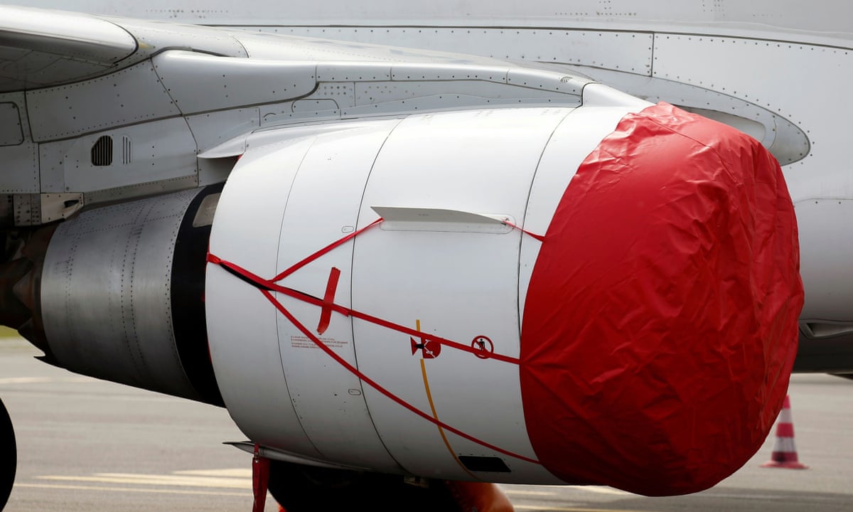 Worker dies after being 'ingested into engine' at airport in Alabama |  Alabama | The Guardian