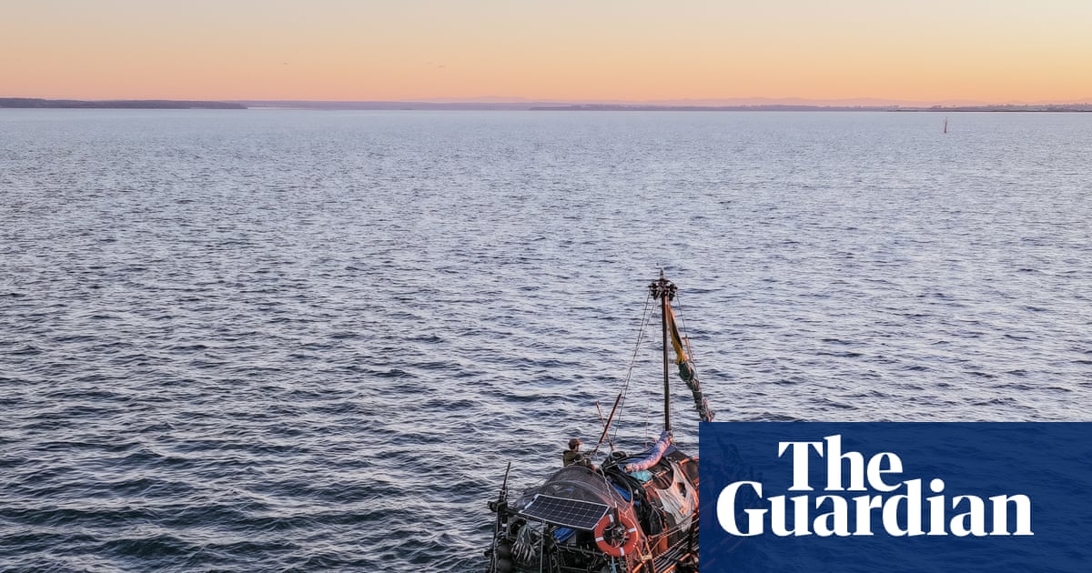 Trash to transport: crossing Bass Strait in a boat made of Tasmanian fish farm debris