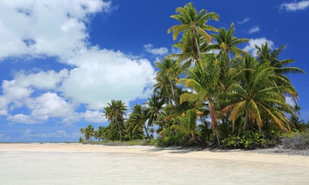 Christmas Island, Kiribati, is the world’s largest coral atoll.