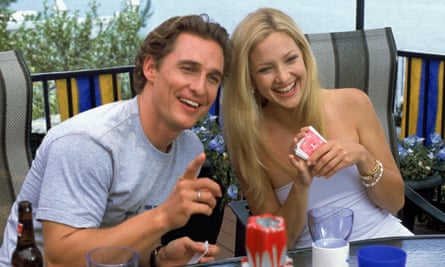 Matthew McConaughey in How To Lose A Guy In 10 Days with Kate Hudson.