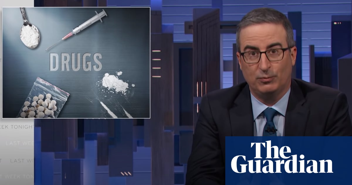 John Oliver: ‘Street drugs are an absolute mess right now’