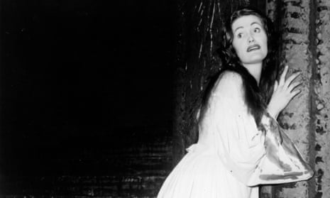 Joan Sutherland as Lucia di Lammermoor at Covent Garden, London, the role which launched her international career. 