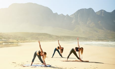 Yoga Leggings Circles in the Sand