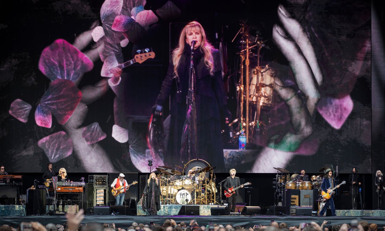 Fleetwood Mac at Wembley Stadium.