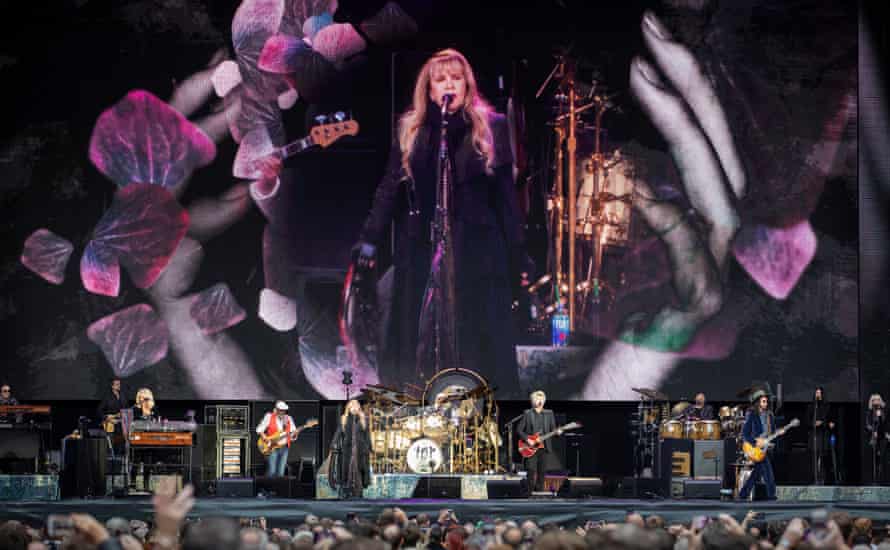 Fleetwood Mac. Live at Wembley Stadium, London. Photograph by David Levene 17/6/19