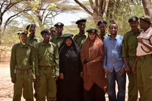 Trabalhadores da conservação de Hirola