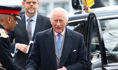 King undergoes hospital observation due to cancer treatment side-effects | King Charles III | The Guardian