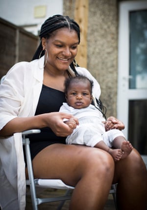 Sherica Spence et bébé