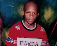 Damilola Taylor in a sports shirt