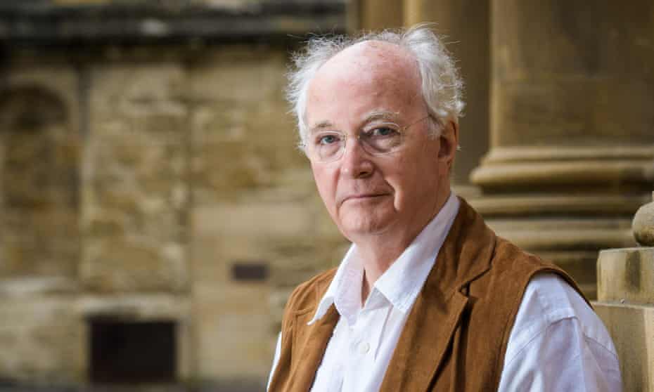 Philip Pullman at Oxford’s Bodleian Library.