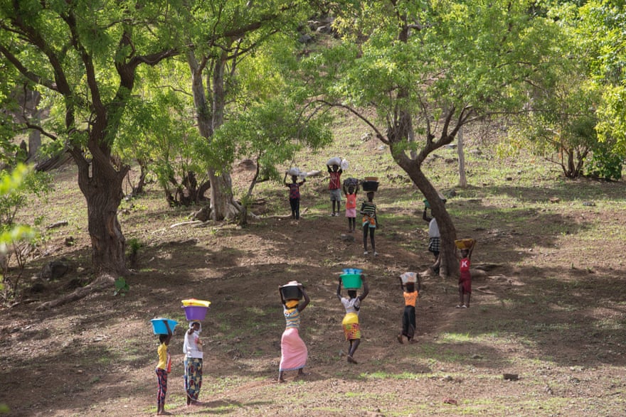 Members of communities that grow fonio in south-eastern Senegal