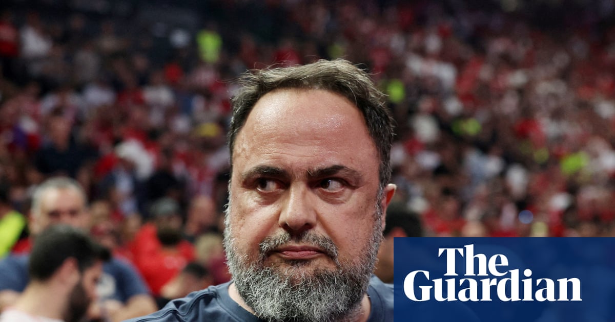 Nottingham Forest owner Marinakis sues Crystal Palace over fan banner