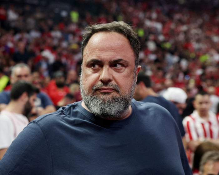 Nottingham Forest owner Marinakis sues Crystal Palace over fan banner — image supplied by The Guardian Sport's feed
