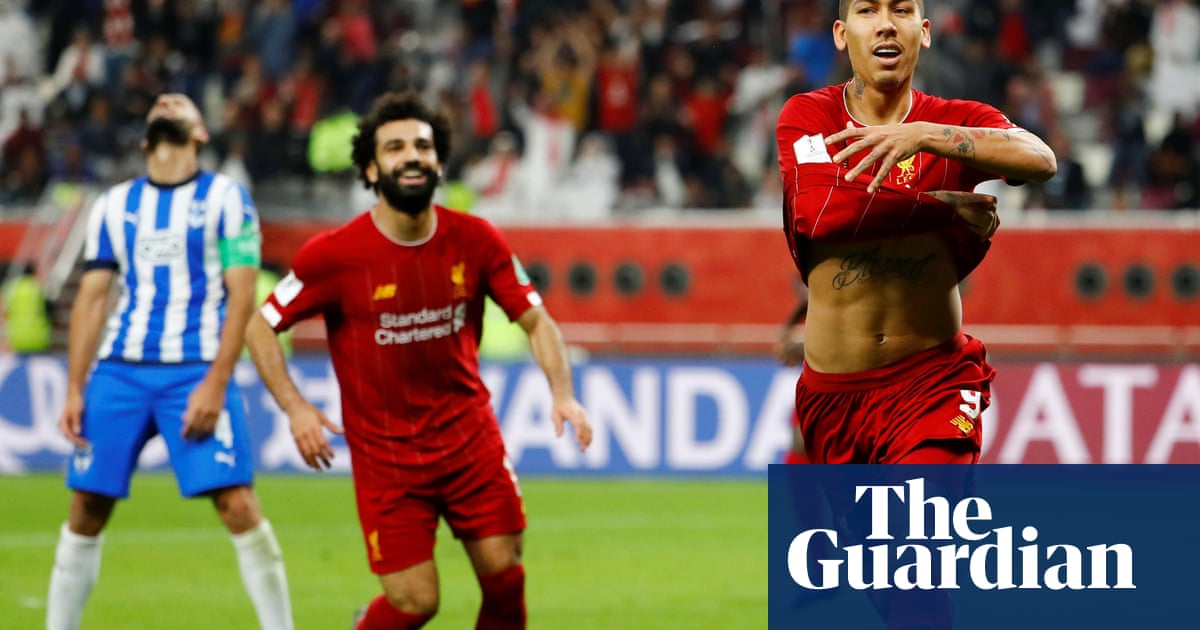 Firmino’s last-gasp winner sends Liverpool into Club World Cup final