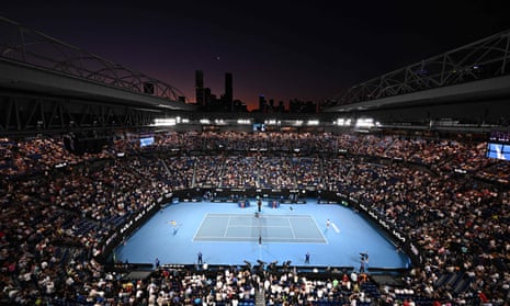 The Australian Open last January