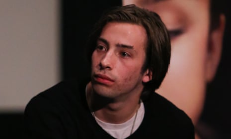 Jimmy Bennett at a screening of A Girl Like Her Hollywood in March 2015.