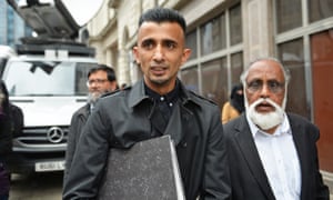 Shakeel Afsar, centre, says he speaks for the parents.