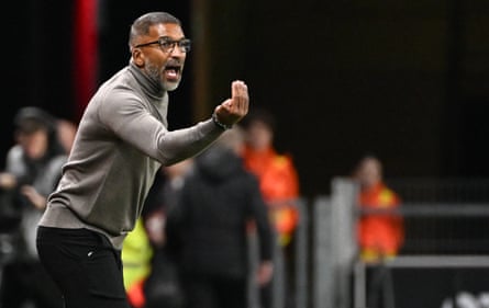 Habib Beye is under pressure at Rennes after a string of bad results.