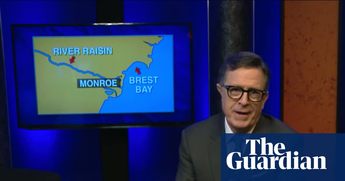 Stephen Colbert hosts Michigan public access show day after last appearance on Late Show
