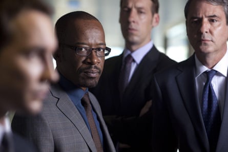 Lennie James as DCI Tony Gates in the opening season of Line of Duty in 2012.