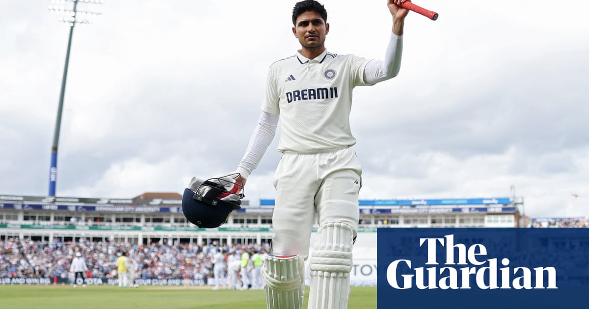 Shubman Gill displays old-fashioned technique to break England's resolve | Andy Bull