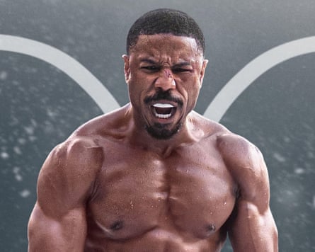 Michael B Jordan in Creed III.