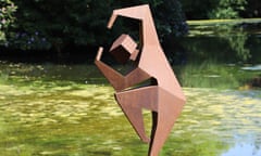 Poise and Tension III by Jacob Chandler in Quarry Park, Shrewsbury