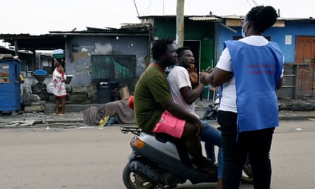 Mobile vaccination campaign in Accra, Ghana