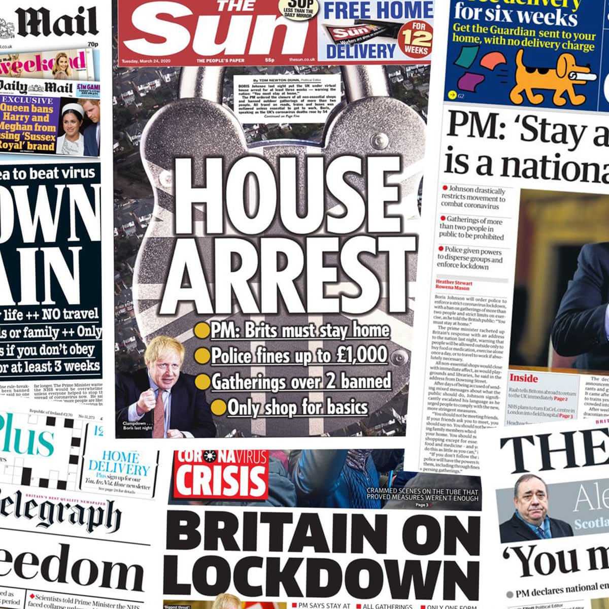 A National Emergency What The Papers Say About The Uk S Coronavirus Lockdown Coronavirus The Guardian A National Emergency What The Papers Say About The Uk S Coronavirus Lockdown Coronavirus The Guardian