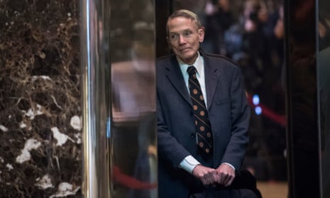 William Happer at Trump Tower in New York, New York on 13 January 2017. 