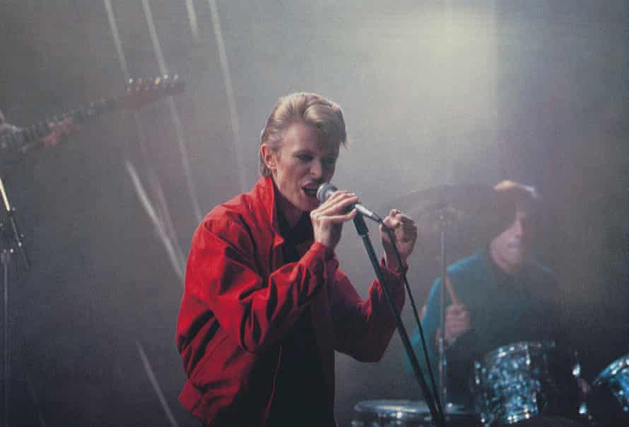 Heroes … David Bowie played himself and wrote the music in the film.