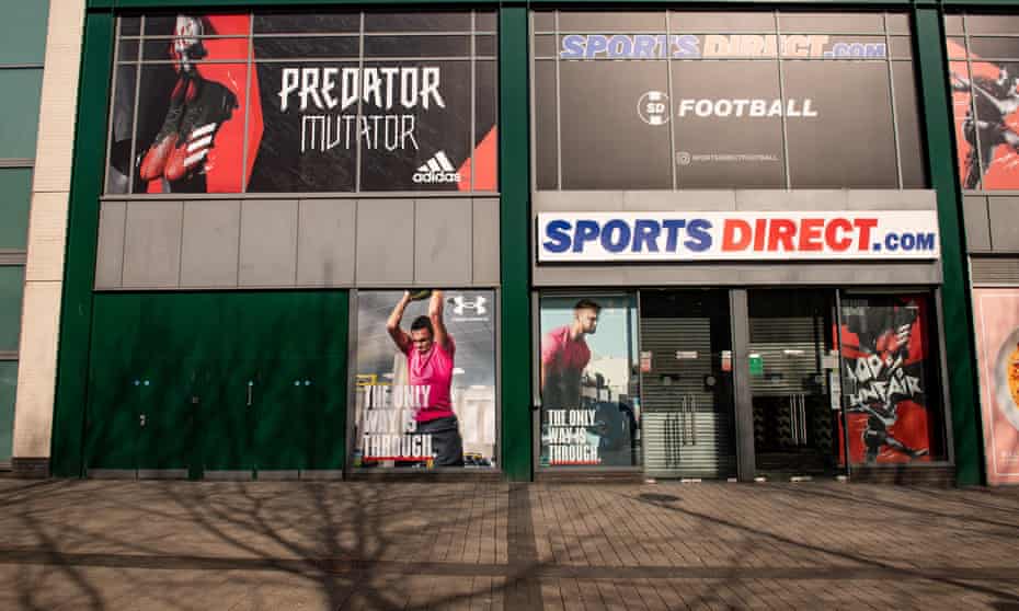 a sports direct store