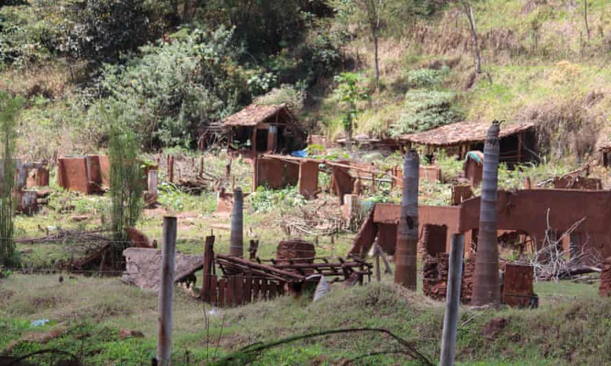 Paracatu in south-eastern Brazil, destroyed by a collapsed iron ore mine tailings dam in 2015