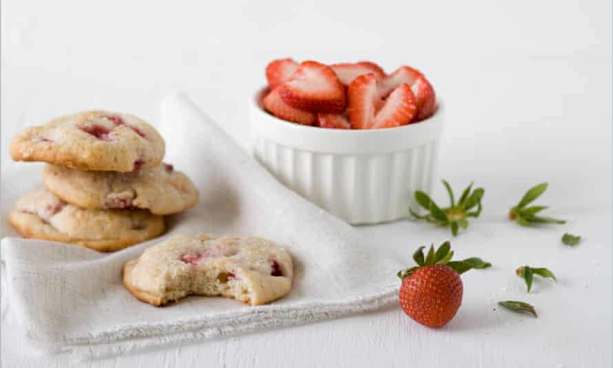 Strawberry shortcake cookies.