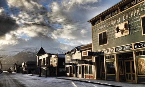 Downtown Skagway, Alaska, in a photo taken by the mayor. 