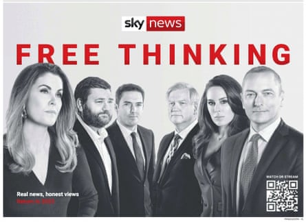 Nouvelle campagne marketing de Sky News.