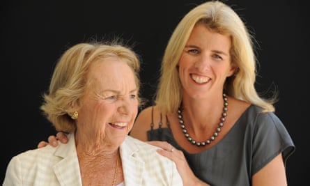 Ethel Kennedy, left, in 2012, with her daughter, Rory Kennedy, the director of the HBO documentary about her mother entitled Ethel.