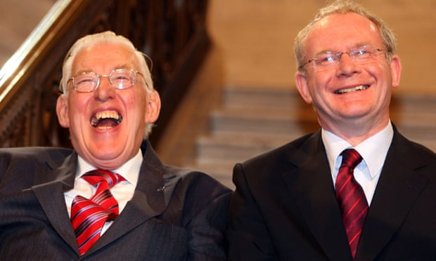 Ian Paisley and Martin McGuinness  in 2007.