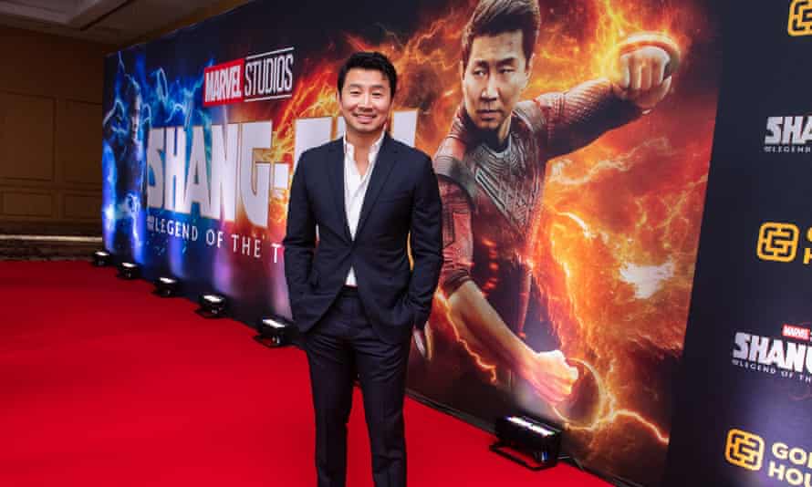 Not good-looking enough to play a Chinese hero? Simu Liu at the Canadian premiere of Shang-Chi and the Legend of the Ten Rings.