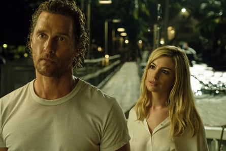 Matthew McConaughey and Anne Hathaway in Serenity.