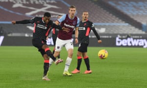 West ham united - liverpool: premier lig - canlı! 6 georginio wijnaldum ateşleniyor.