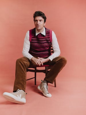 Radio 1 Breakfast Show host, Greg James photographed to accompany an interview in the Magazine.