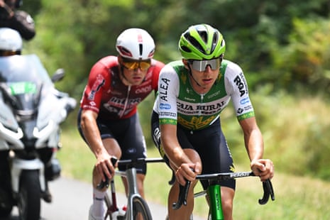 Baptiste Veistroffer and Jakub Otruba (right).