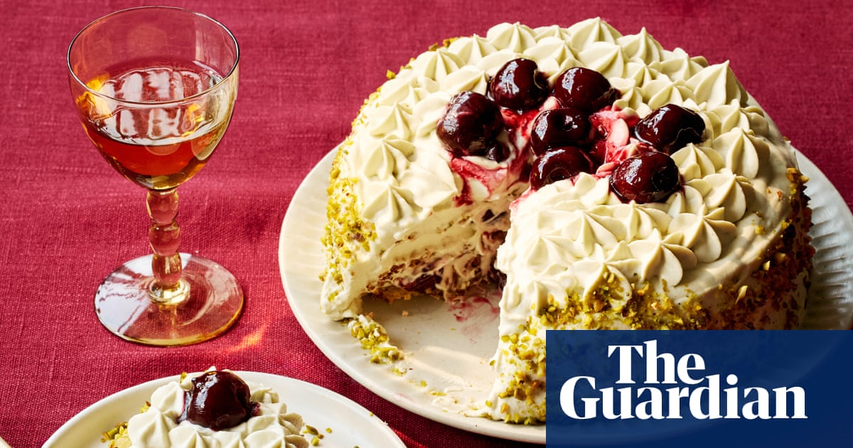 Benjamina Ebuehi's pistachio and cherry meringue cake recipe | The sweet spot