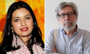 Jhumpa Lahiri and Domenico Starnone