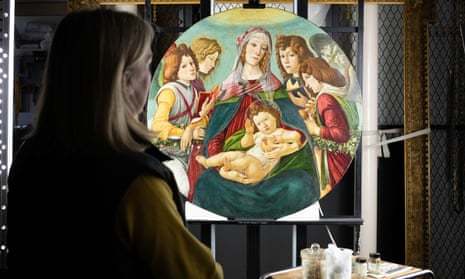 English Heritage’s Rachel Turnbull views the Madonna of the Pomegranate painting