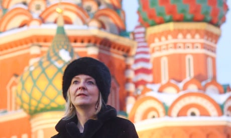 Foreign Secretary Liz Truss visits Moscow Russia<br>09/02/2022. Moscow, Russian Federation. Foreign Secretary Liz Truss visits in Moscow, Russia. Picture by Simon Dawson / No 10 Downing Street