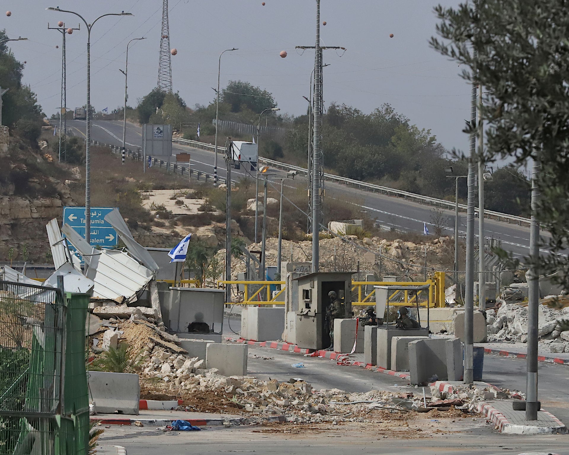 Photo: The Guardian UN warns of ethnic cleansing in West Bank operation