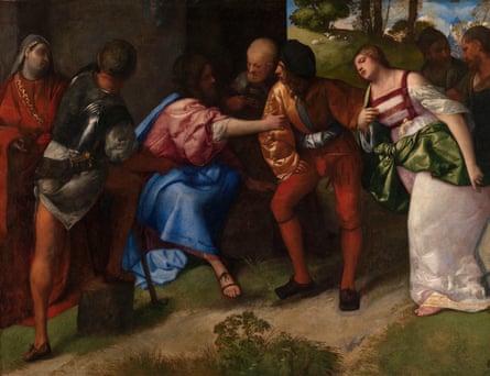 Titian’s Christ and the Adulteress (1510), In the Age of Giorgione at the Royal Academy of Arts
