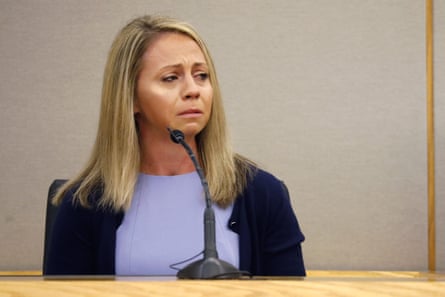 a woman cries